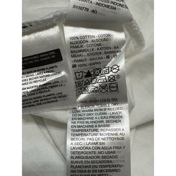 Levi's Sz L T-shirt Shirt Pride Community White 100 % Cotton Levis Classic - Picture 8 of 8